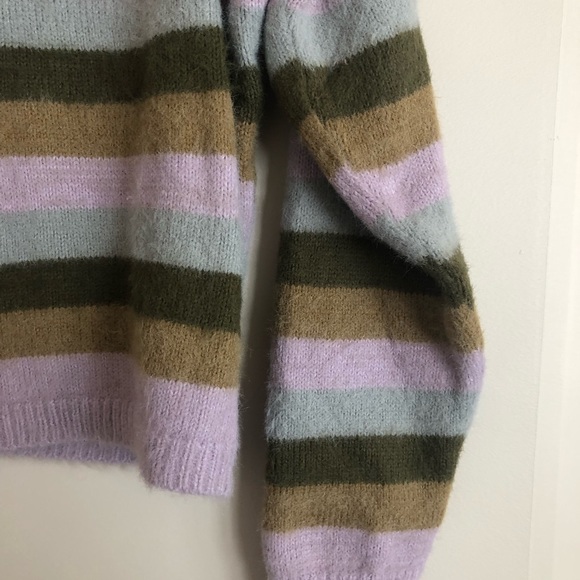 Vintage striped knit sweater - Picture 3 of 4